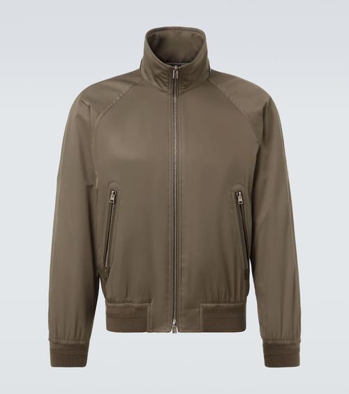 Technical blouson jacket