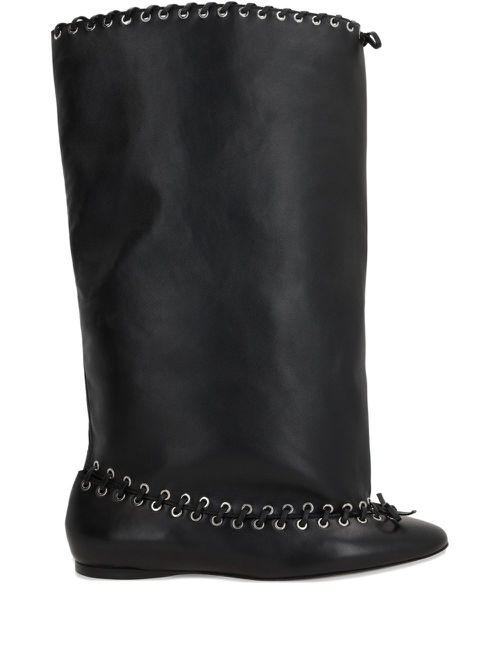 ALL IN Grommet boots - Black