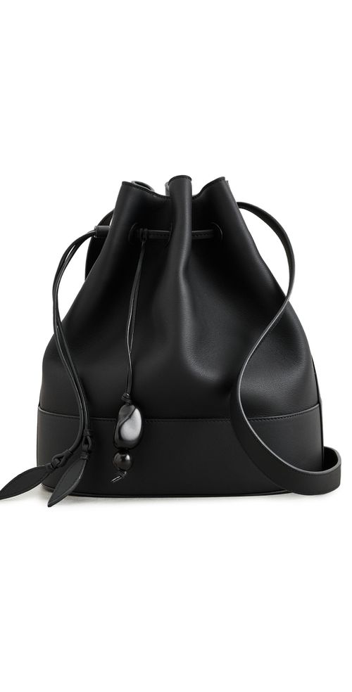 Extra Large Drawstring Bag Black One Size