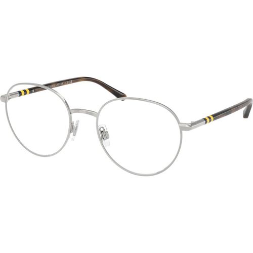Polo Ralph Lauren Man Polo Ralph Lauren PH1236 9001 Optical frames Metal Silver Round Norma