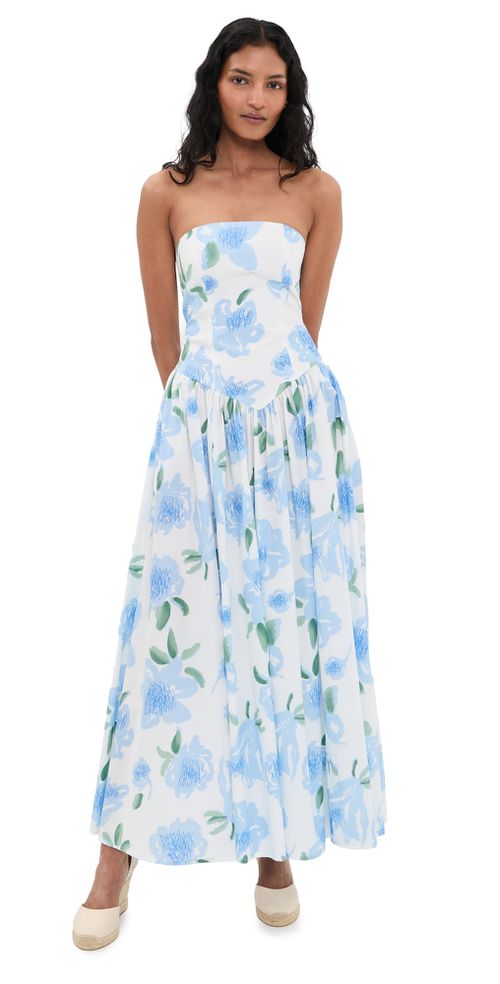 Golondrina Dress Peonia Blue