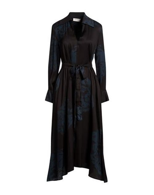 Woman Midi dress Black Size 4 Viscose