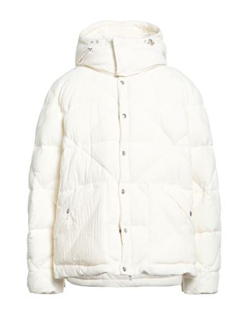 Man Puffer Ivory Size 38 Viscose, Cotton, Elastane