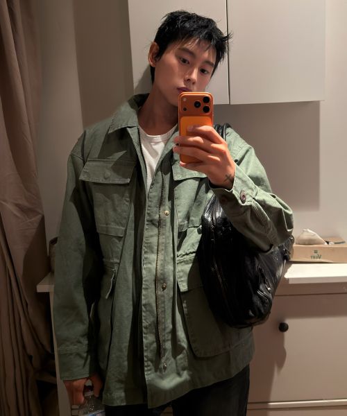 M65 Washed Field Jacket_Khaki