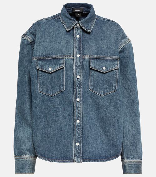 Oversized denim jacket