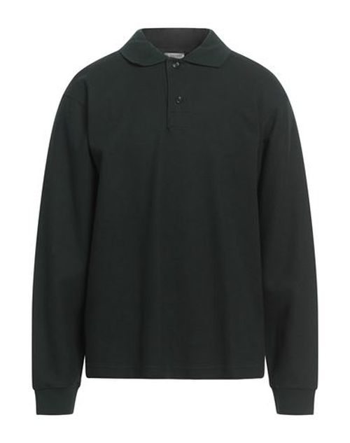 Man Sweater Dark green Size XL Cotton