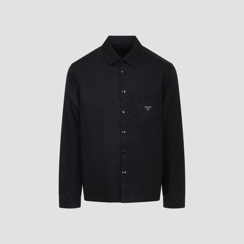 Printed Recycled Polyamide Shirt for Men (FW26)