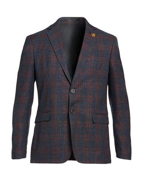 Man Blazer Blue Size 38 Polyester, Viscose