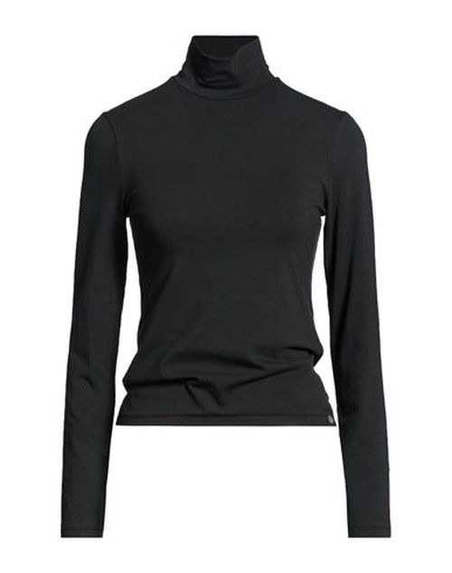 Woman Top Charcoal Size L Cotton, Modal, Elastane