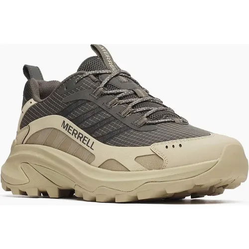 Men's Merrell Moab Speed 2 Sport Nylon Men's Beluga/Palm Trainers - Grey
