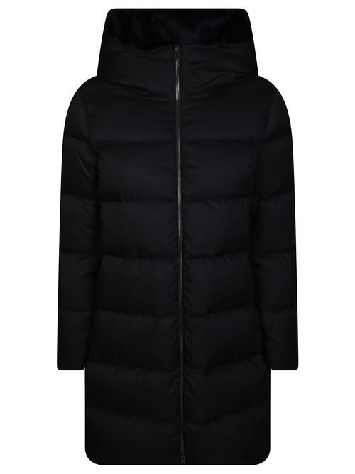 A-Shape Faux Fur Outerwear Jacket