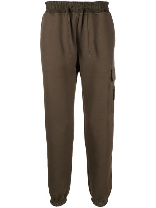 Marvin cargo jersey track pants - Green