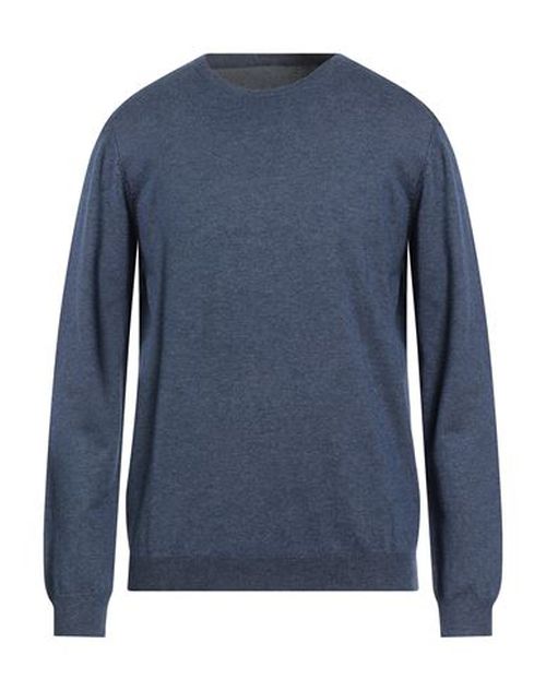 Man Sweater Blue Size XXL Viscose, Wool, Nylon