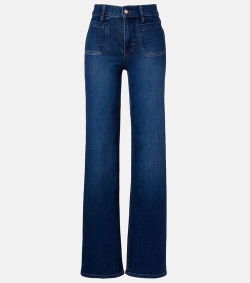 Le Slim Palazzo wide-leg jeans