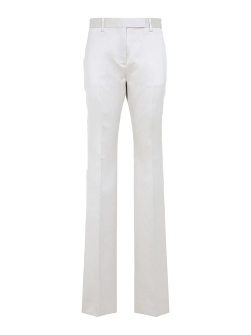 Cotton And Silk Blend Trousers