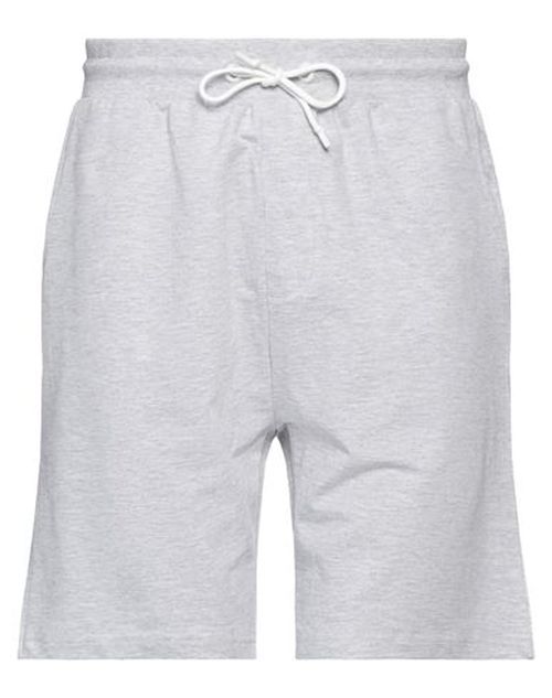 Man Shorts & Bermuda Shorts Grey Size XXL Cotton