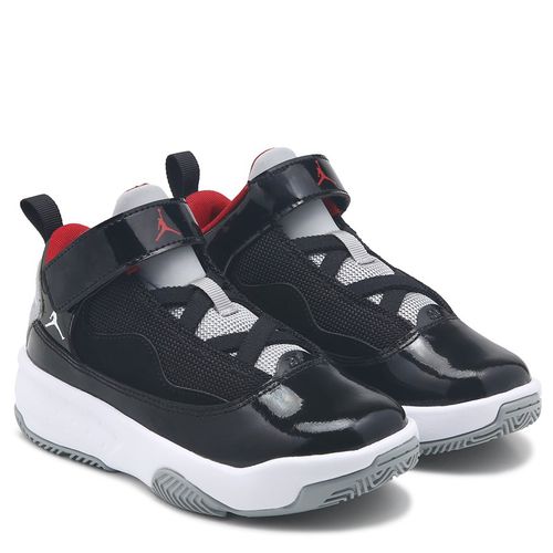 Kids' Max Aura 2 High Top Sneaker Little Kid Shoes (Black/Gym Red-White)