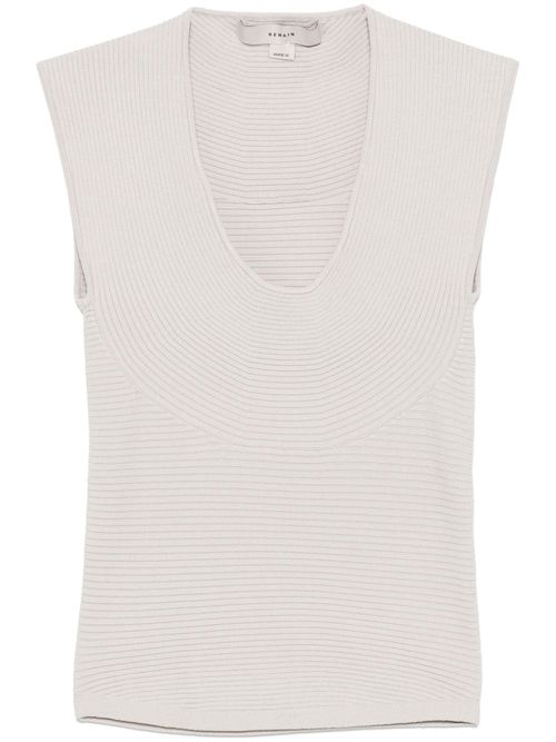 Elisa knitted top - Grey