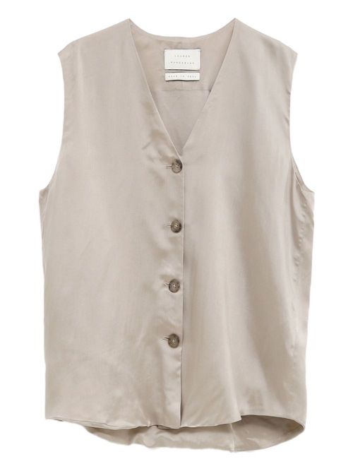 Lauren Manoogian V-neck waistcoat - Neutrals