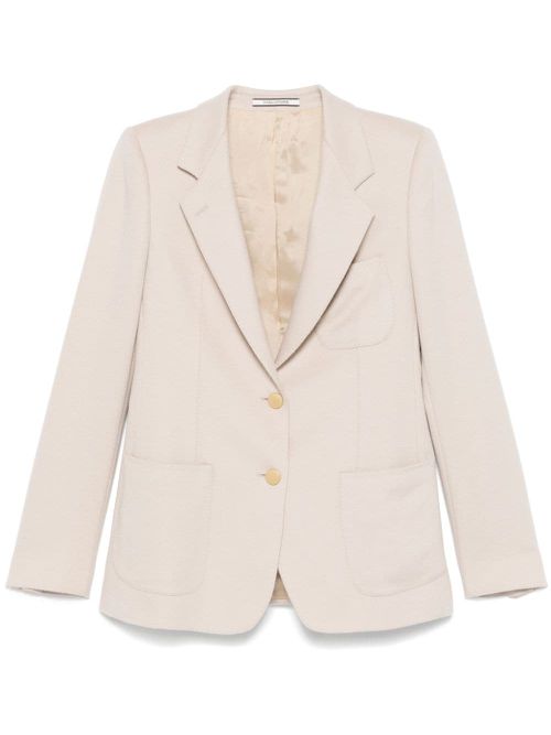 Cashmere blazer - Neutrals