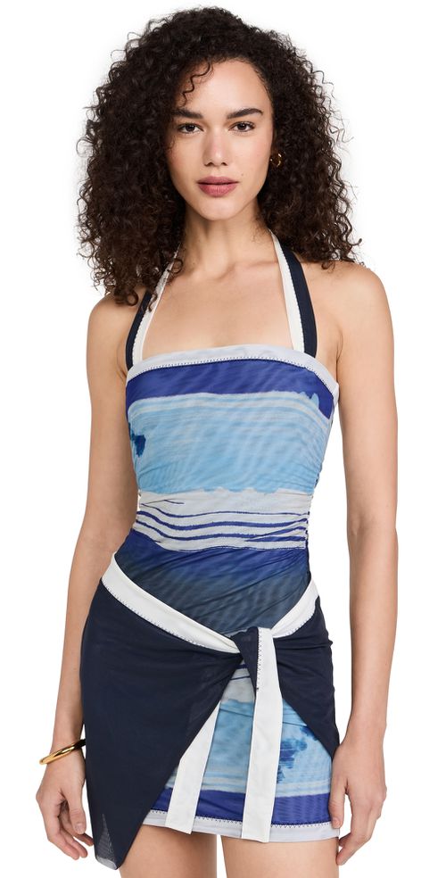 Breeze Mini Dress Shoreline Stripe
