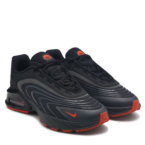 Men's Air Max Fire Sneakers (Grey/Black/Orange)