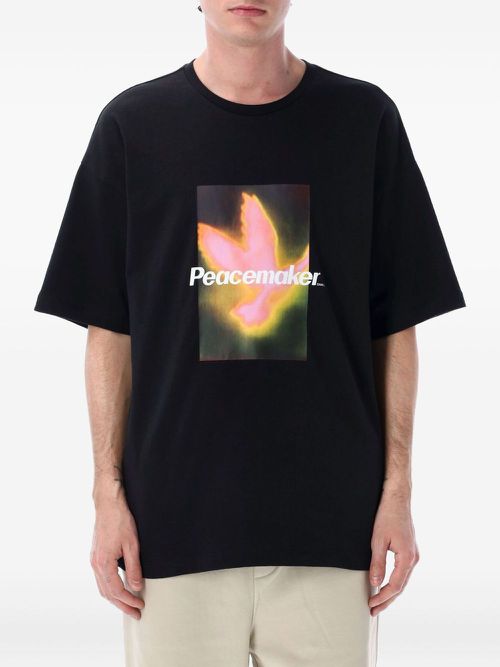 Peacemaker Oamc Peacemaker Bird T-shirt - Black