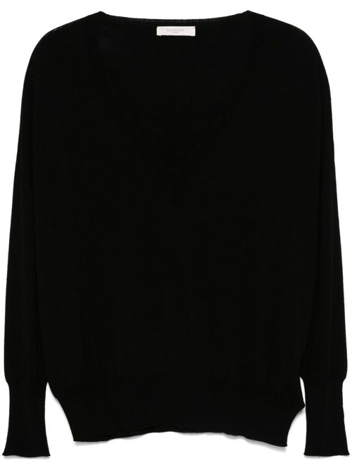 V-neck sweater - Black