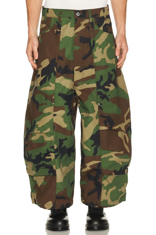 Art Community Parachute USA Pants in Camo - Brown,Army. 34 also