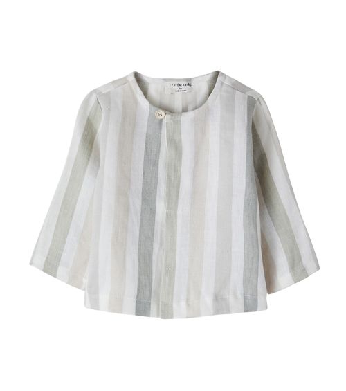 Baby Casavells striped linen top