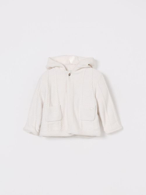 Coat Kids color White