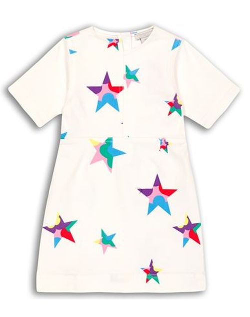Kid Girl Kids' dress White Size 12 Organic cotton, Elastane