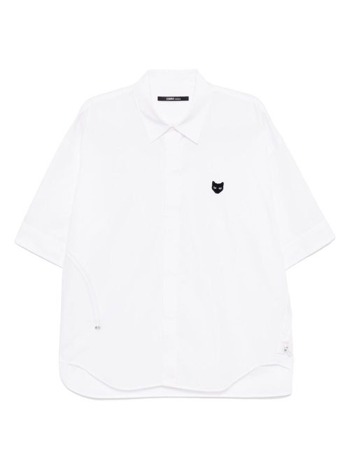 Deviant half shirt - White