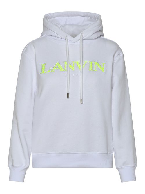 White cotton sweatshirt