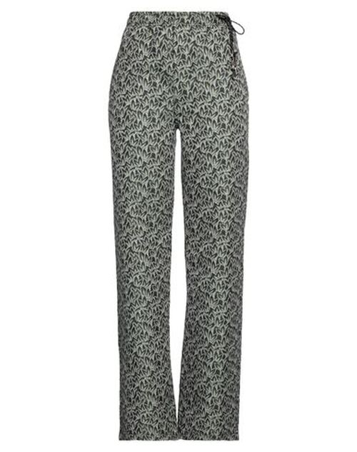 Woman Pants Green Size 16 Polyester, Cotton, Rayon, Nylon, Acrylic