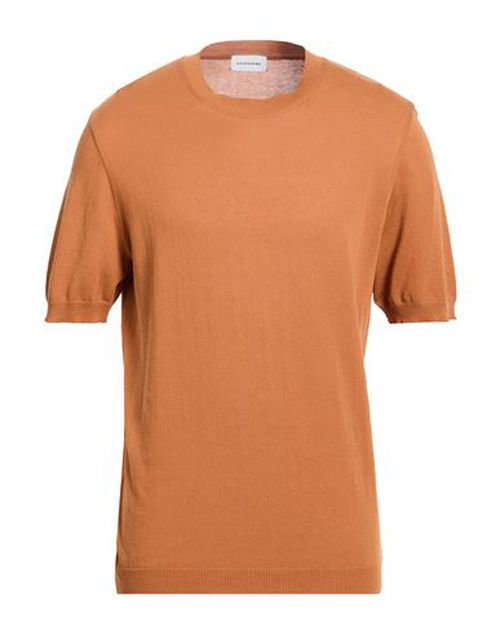 Man Sweater Tan Size XL Cotton
