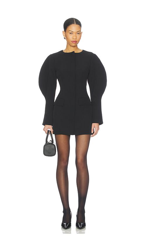 ALL THE WAYS Margot Mini Dress in Black. M also in L, S, XL