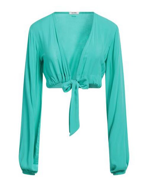 Collection Woman Top Turquoise Size S Rayon