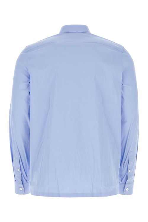 Powder Blue Poplin Shirt