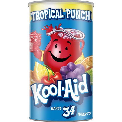 Sweetened Tropical Punch Powdered Drink Mix