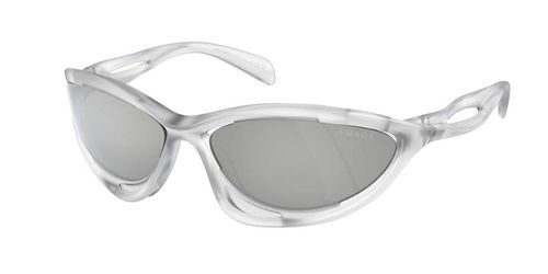 Prada PR A23S 14V60H Women's Sunglasses Clear Size 60