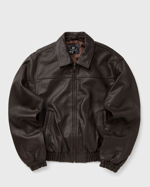 Leather Bomber Jacket