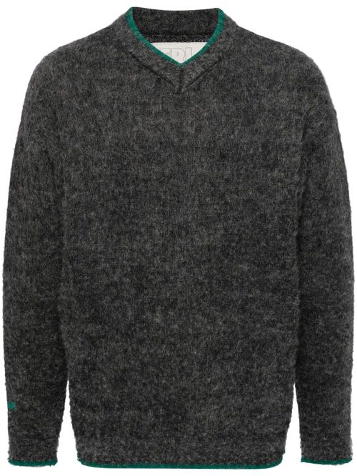 Pilling overwashed jumper - Grey