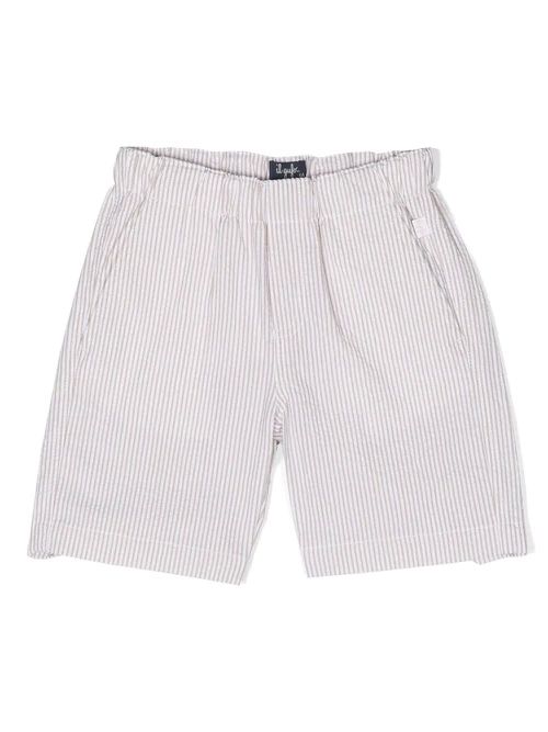 Bermuda Shorts In Rope Seersucker