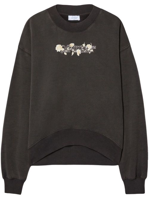Bookish Roses sweatshirt - Black