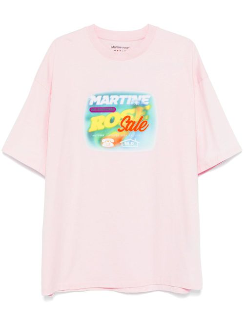 Graphic-print T-shirt - Pink