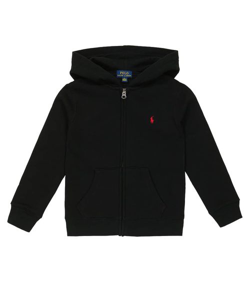 Polo Ralph Lauren Kids Zipped cotton-blend hoodie
