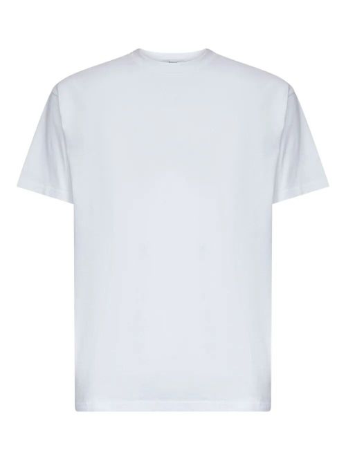 Cotton T-Shirt With Stamp Print