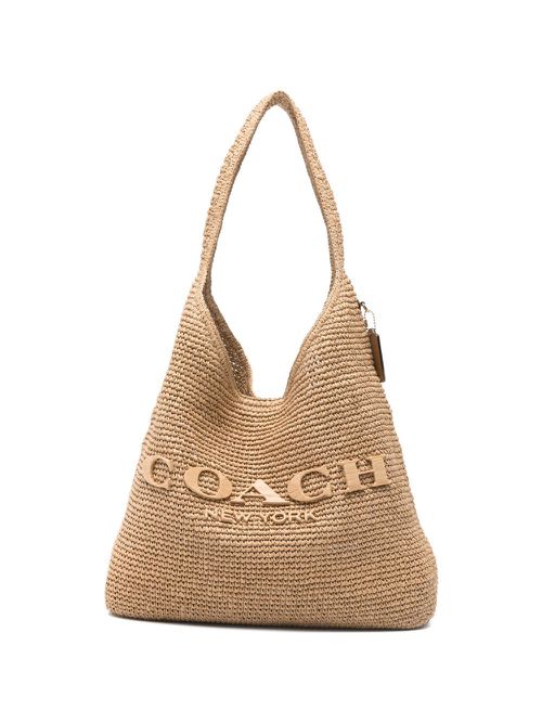 Brooklyn 39 Rafia Shoulder Bag