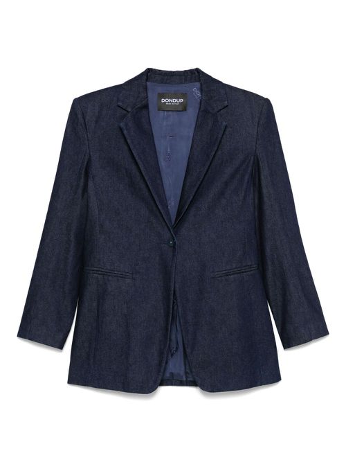 Single-breasted blazer - Blue